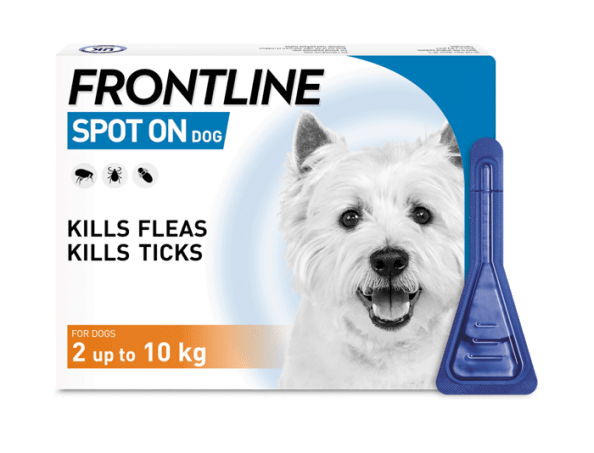 Frontline - Spot On Dog - 2 up to 10 kg